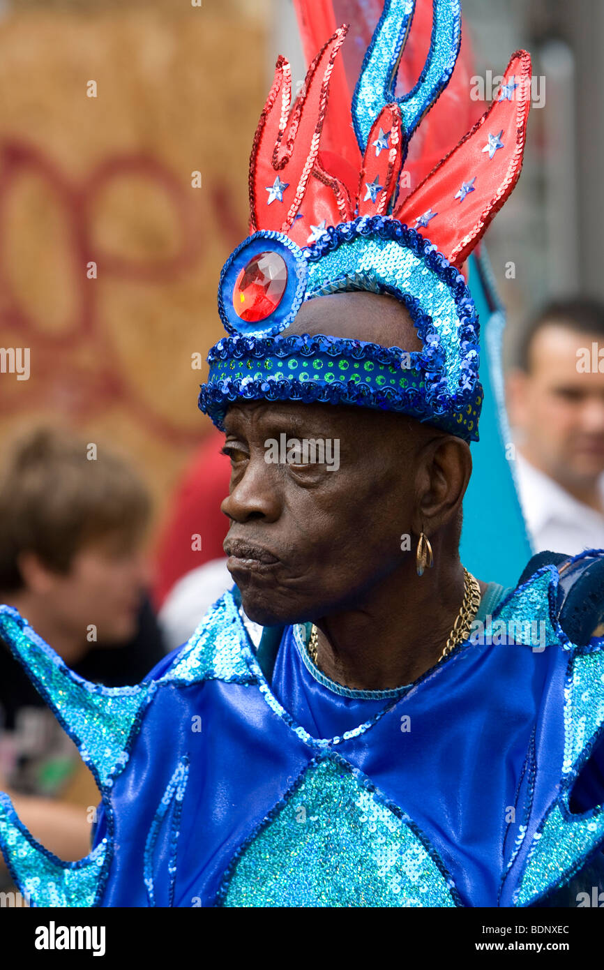 Participant in the 2009 Notting Hill Carnival Stock Photo - Alamy