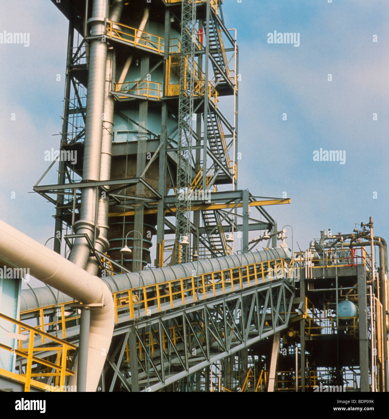 Coal liquification plant, Baytown TX Stock Photo Alamy