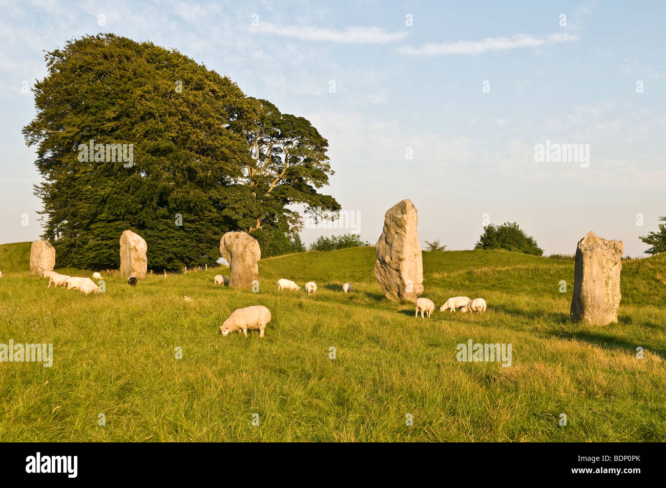 Avebury, England, United Kingdom Stock Photo