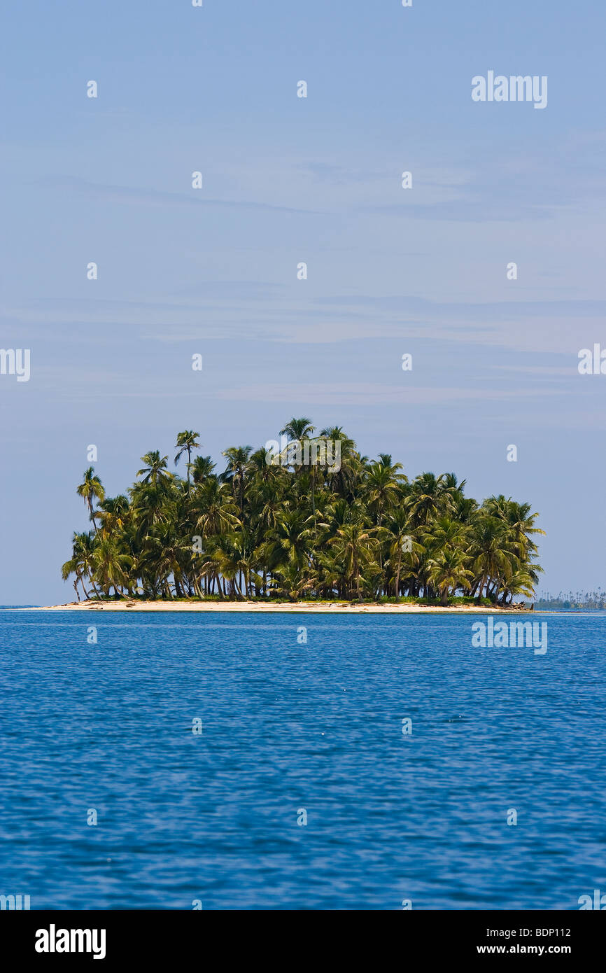 Island of San Blas - Comarca de Kuna Yala - Panama Stock Photo