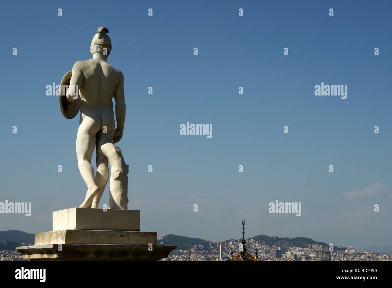 Montjuic hills hi-res stock photography and images - Alamy
