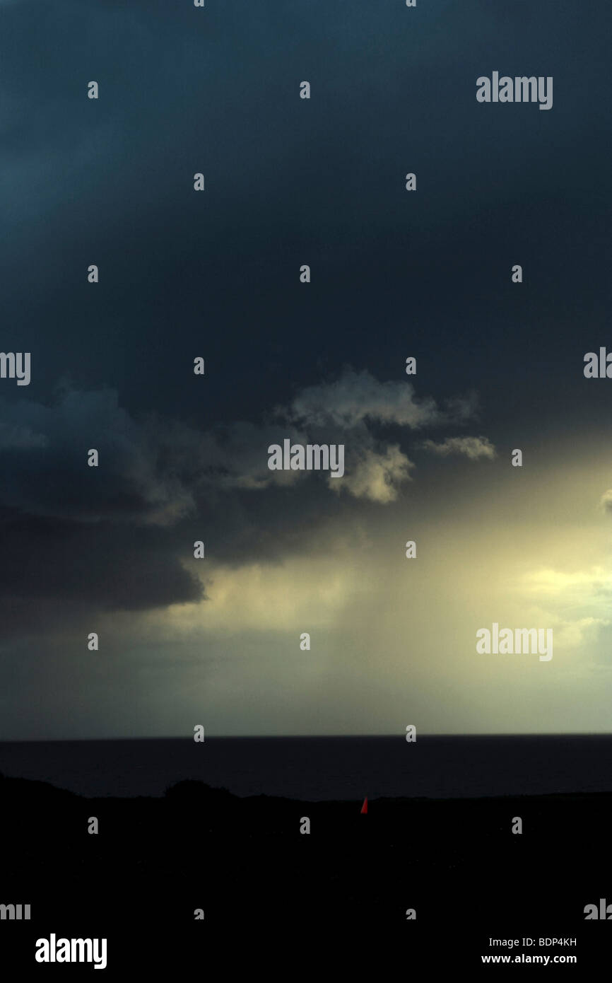 A dark stormy sky Stock Photo - Alamy