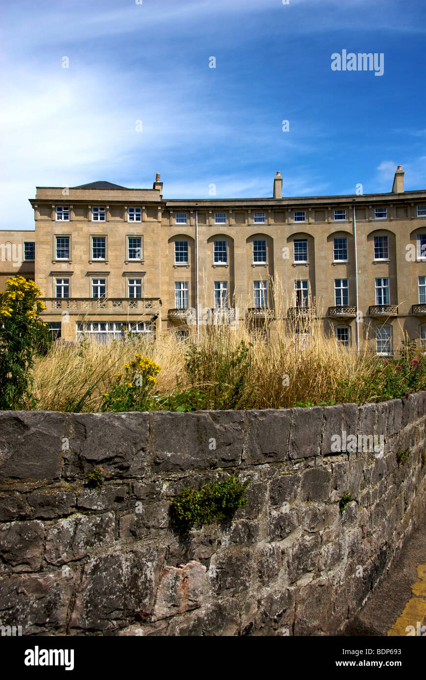 Royal Crescent WestonSuperMare North Somerset UK Stock Photo Alamy