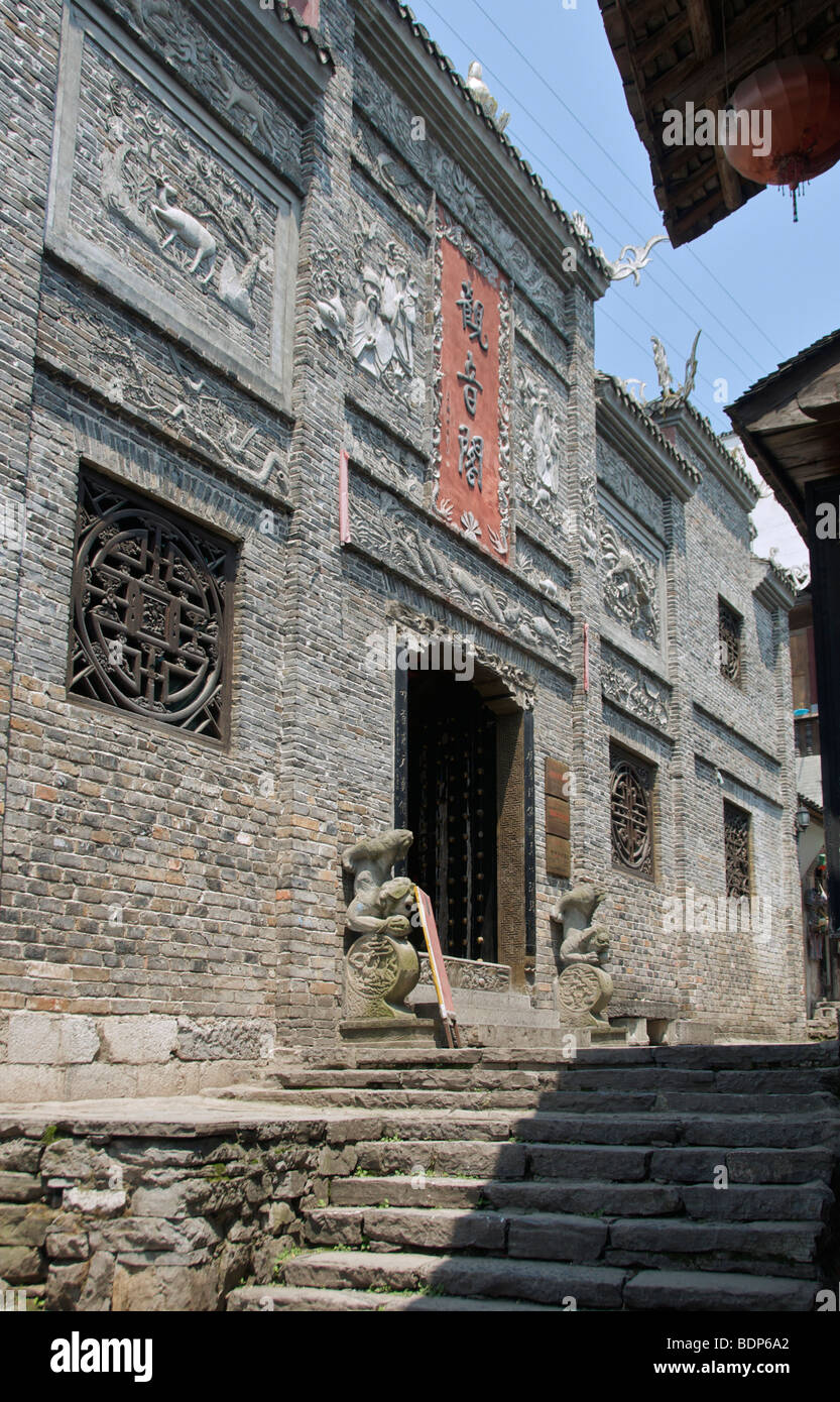 Old building in Furong Town Hunan Province China Stock Photo