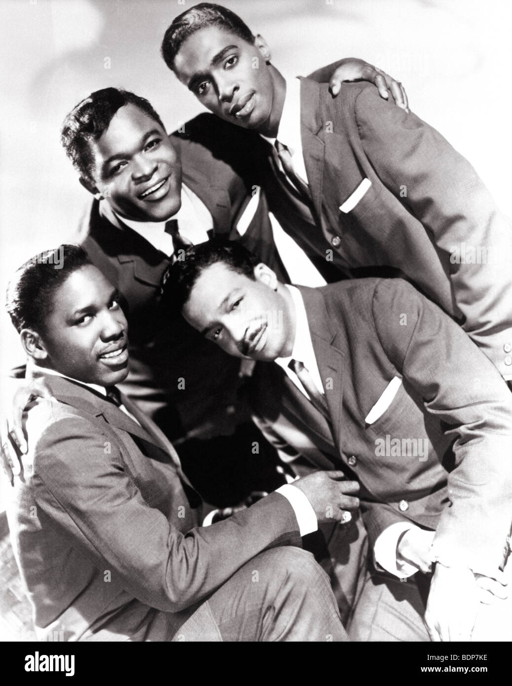 DRIFTERS - US vocal group Stock Photo