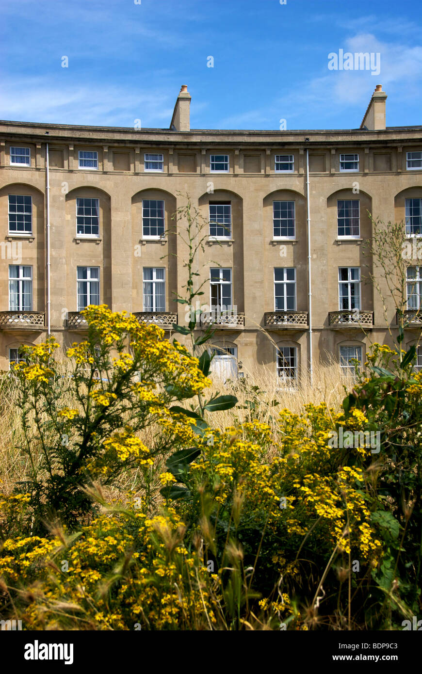 Royal Crescent WestonSuperMare North Somerset UK Stock Photo Alamy
