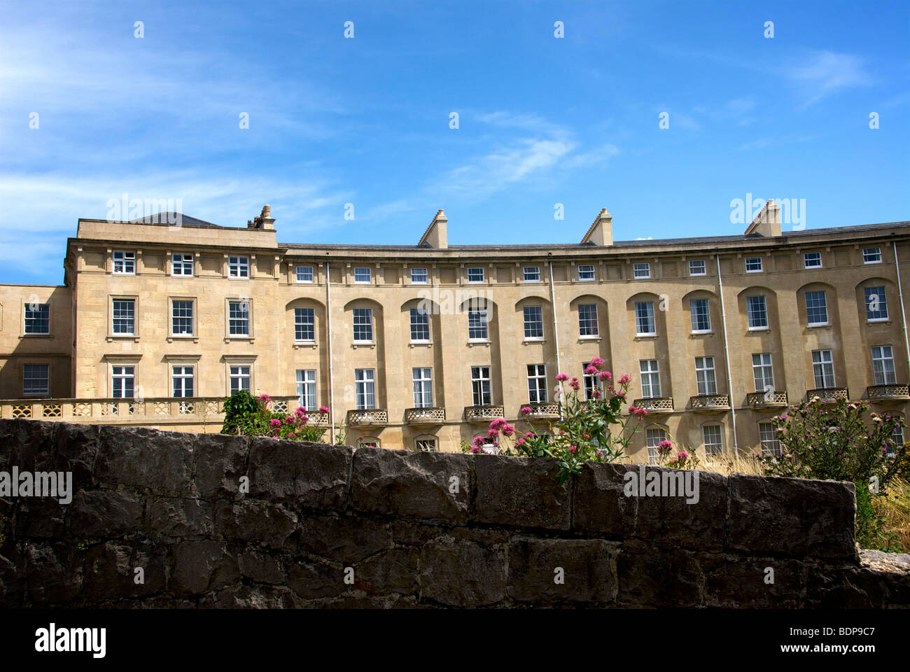 Royal Crescent WestonSuperMare North Somerset UK Stock Photo Alamy