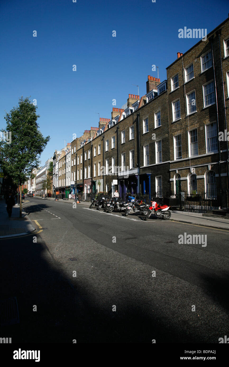 Warren Street, Fitzrovia, London, UK Stock Photo