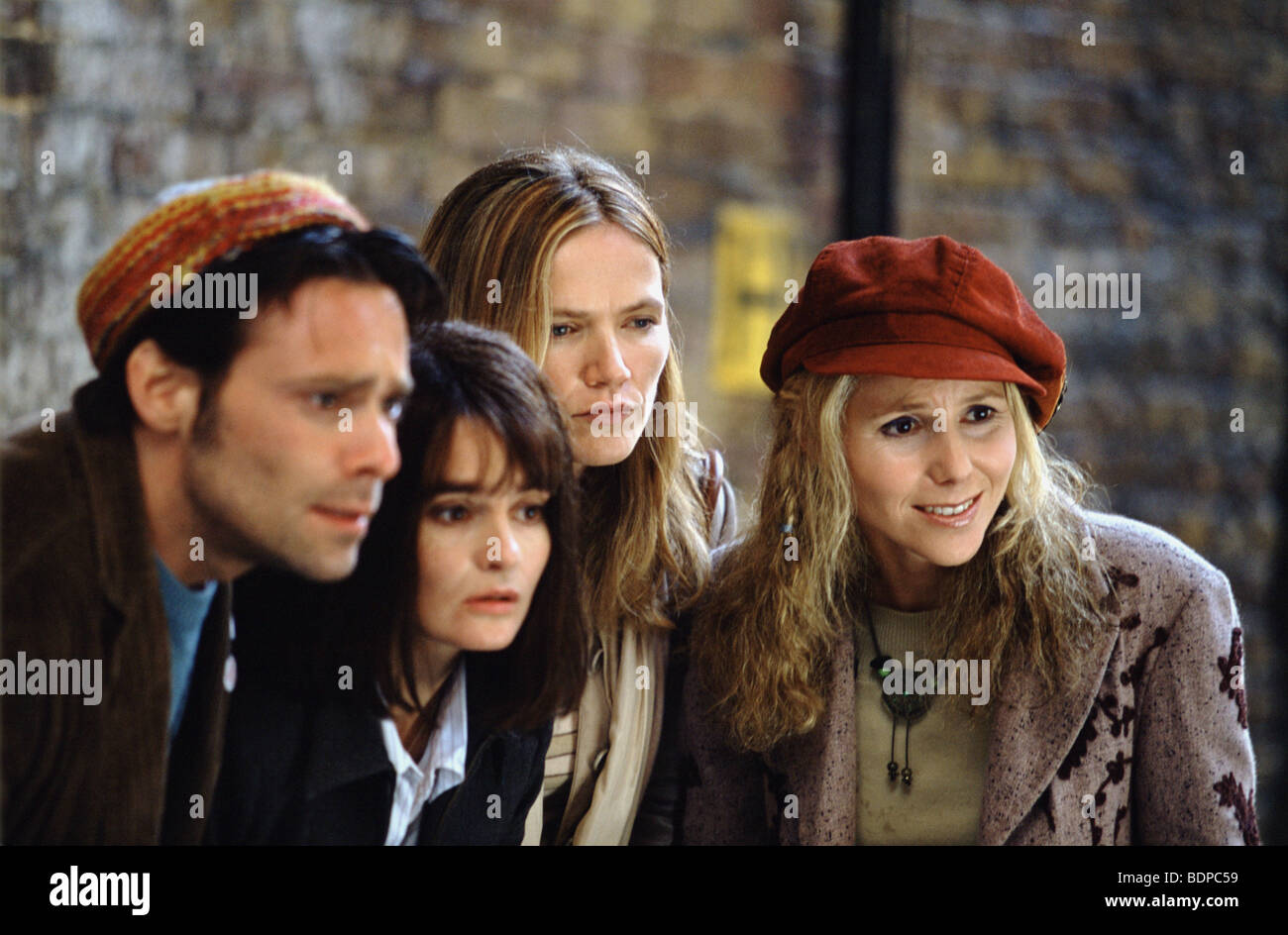 Bridget Jones Edge of Reason Année  2004 Director  Beeban Kidron James Callis, Shirley Henderson, Sally Phillips, Jacinda Stock Photo