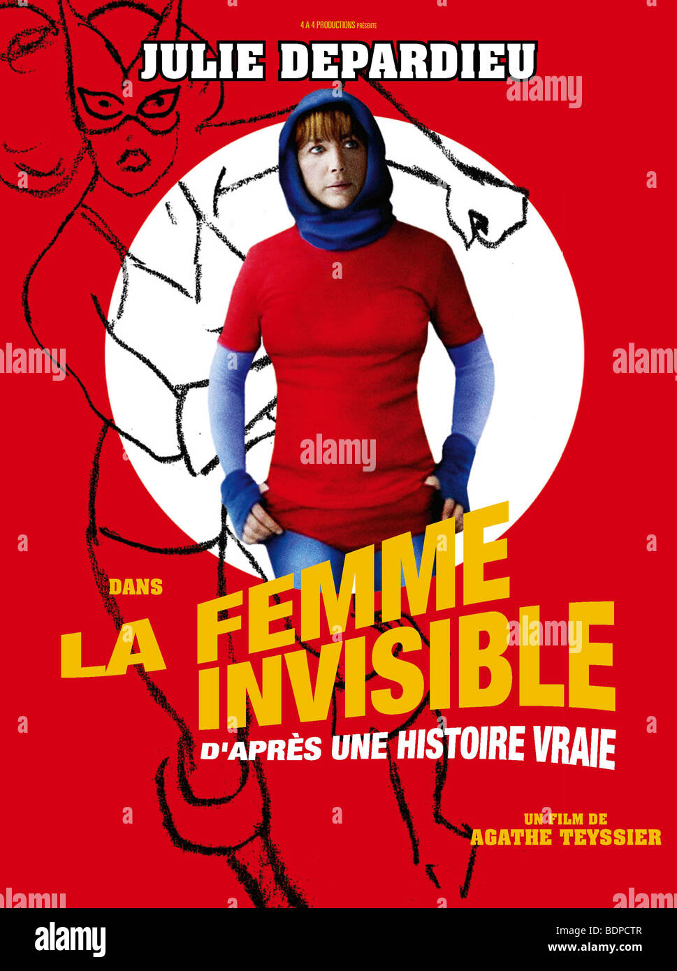 La femme invisible Year : 2009 Director : Agathe Teyssier  Julie Depardieu Movie poster (Fr) Stock Photo