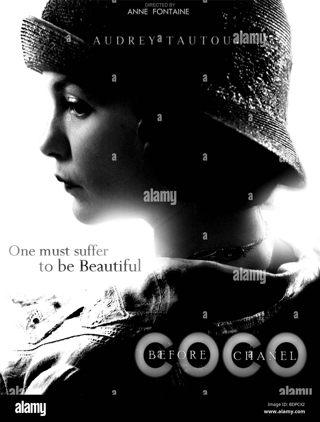 Coco avant Chanel Coco before Chanel Year : 2009 Director : Anne Fontaine Audrey Tautou Movie poster (USA) Stock Photo