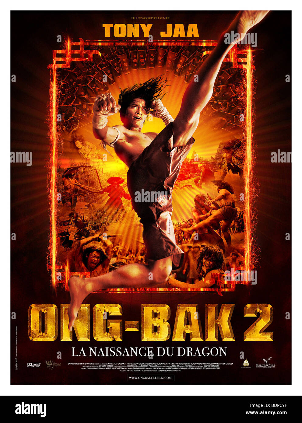 Ong Bak 2 Year 2008 Director Tony Jaa Tony Jaa Movie poster