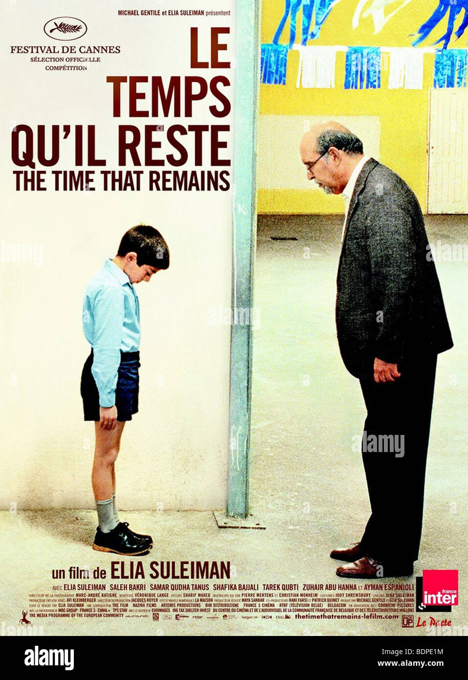The time that remains Year : 2009 Director : Elia Suleiman Movie poster (Fr) Stock Photo