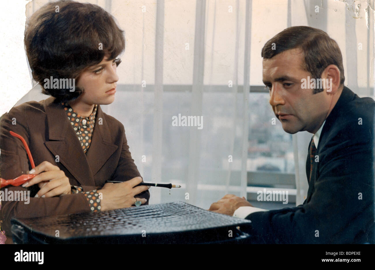 Bang Bang Year: 1967 Director: Serge Piollet Jean Yanne, Sheila Stock Photo