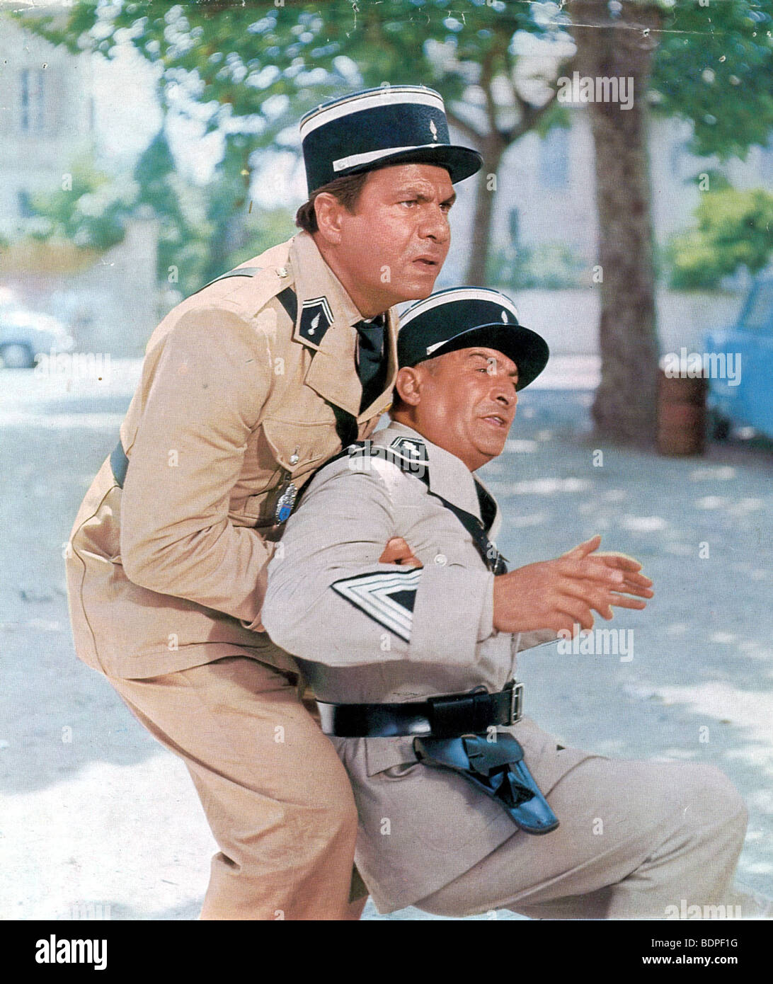 Le gendarme de Saint-Tropez Year: 1964 Director: Jean Girault Louis De  Funès, Michel Galabru Stock Photo - Alamy