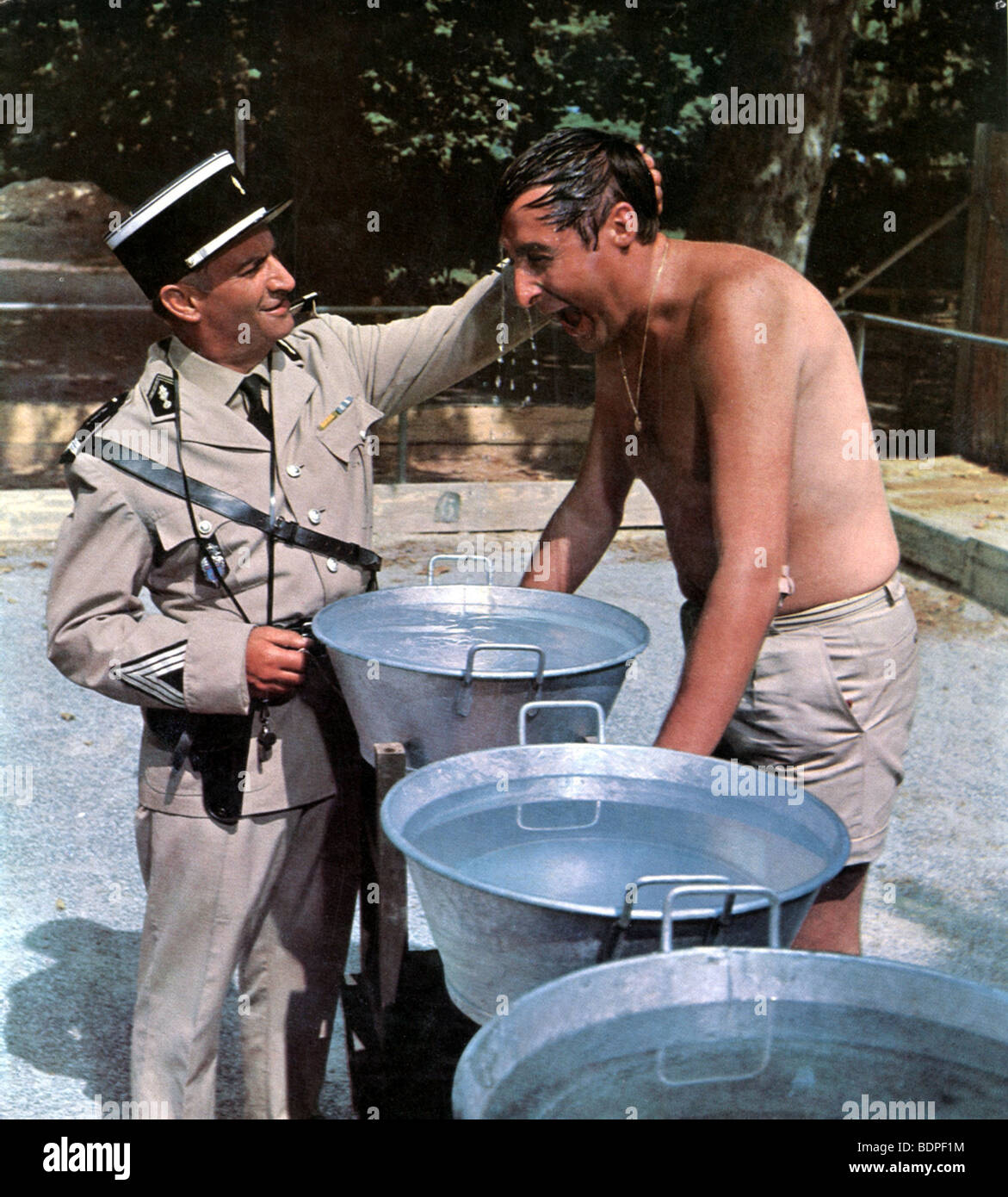 Le gendarme de Saint-Tropez Year: 1964 Director: Jean Girault Louis De Funès, Guy Grosso Stock Photo