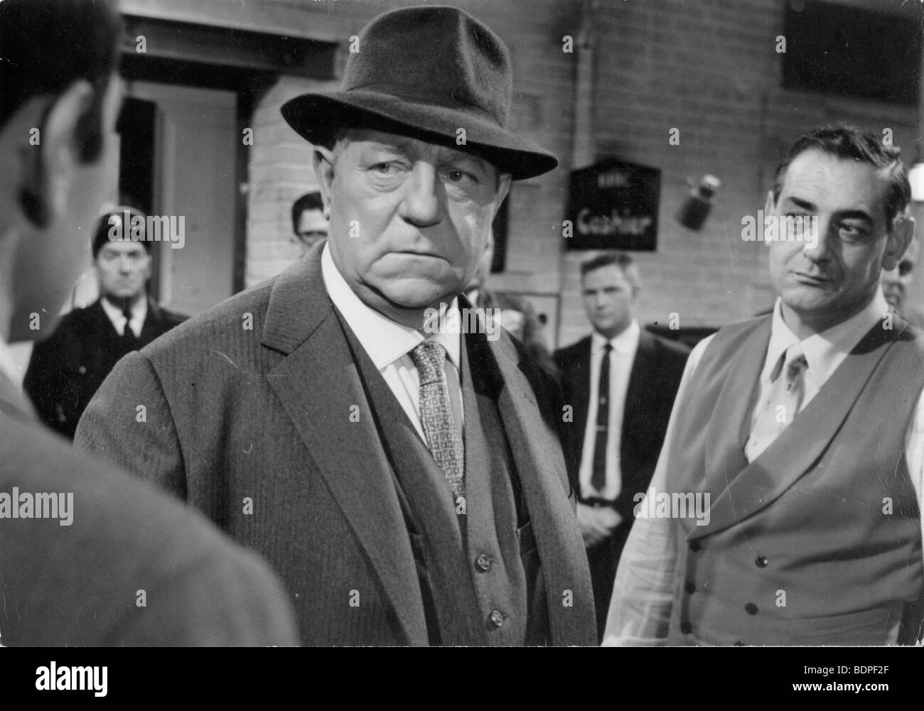 Maigret voit rouge Year: 1963 Director: Gilles Grangier Jean Gabin Stock  Photo - Alamy
