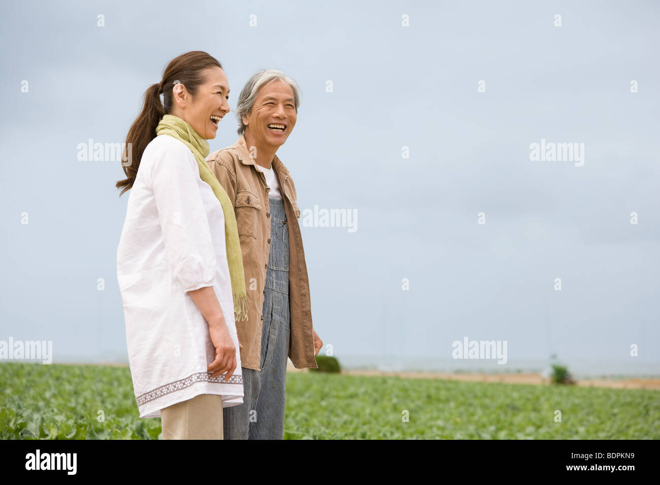 Side view three senior hi-res stock photography and images - Alamy