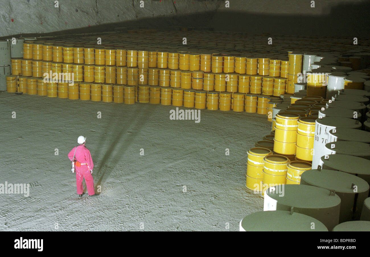 Radioactive waste repository Stock Photo Alamy