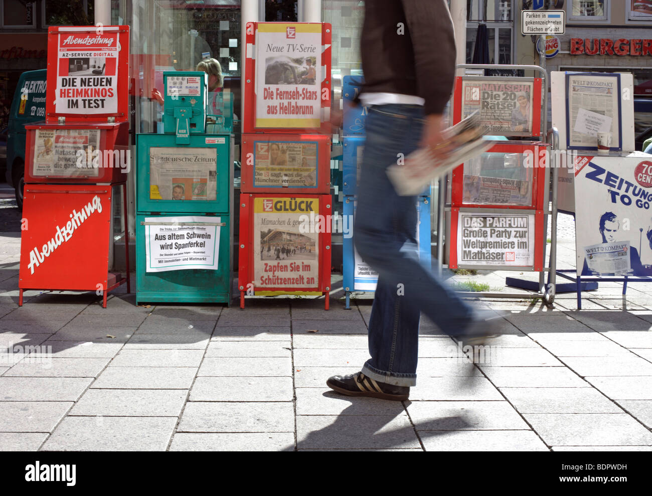 Newspapers Stock Photo