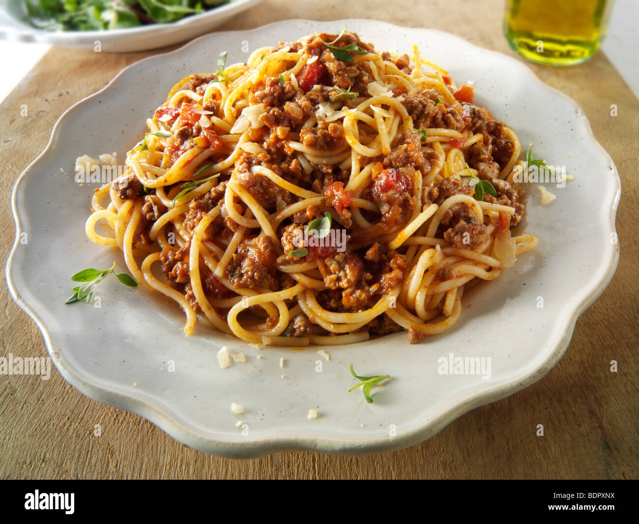 Spaghetti bolognese dinner hi-res stock photography and images - Alamy