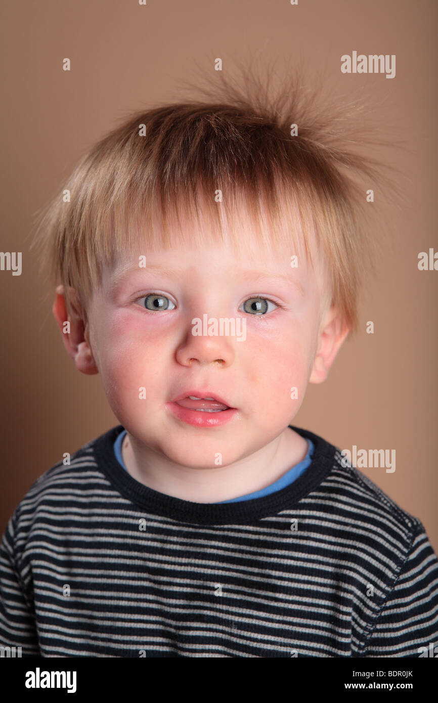 cowlick stock photos & cowlick stock images - alamy