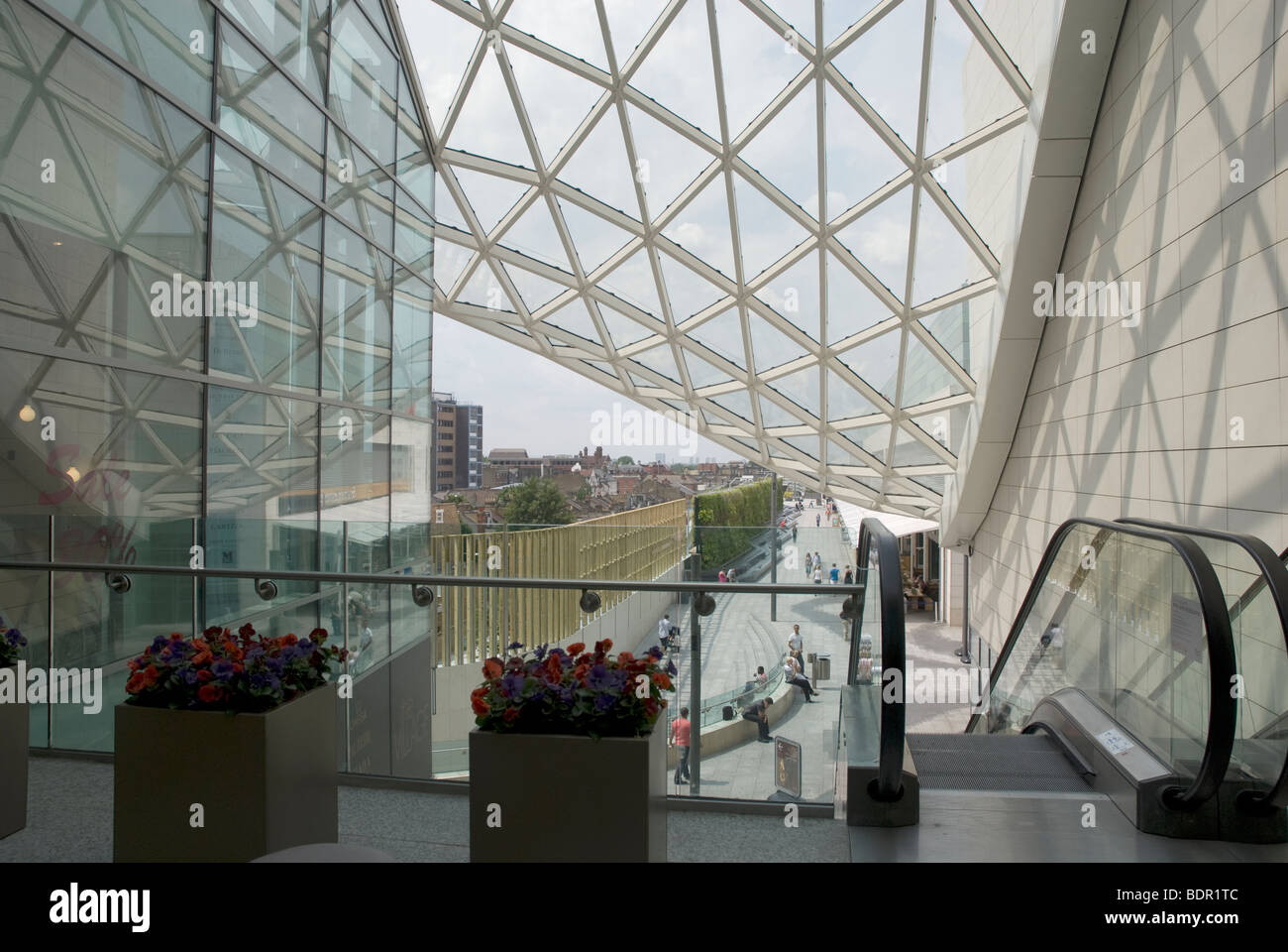 Interior westfield london white city hi-res stock photography and