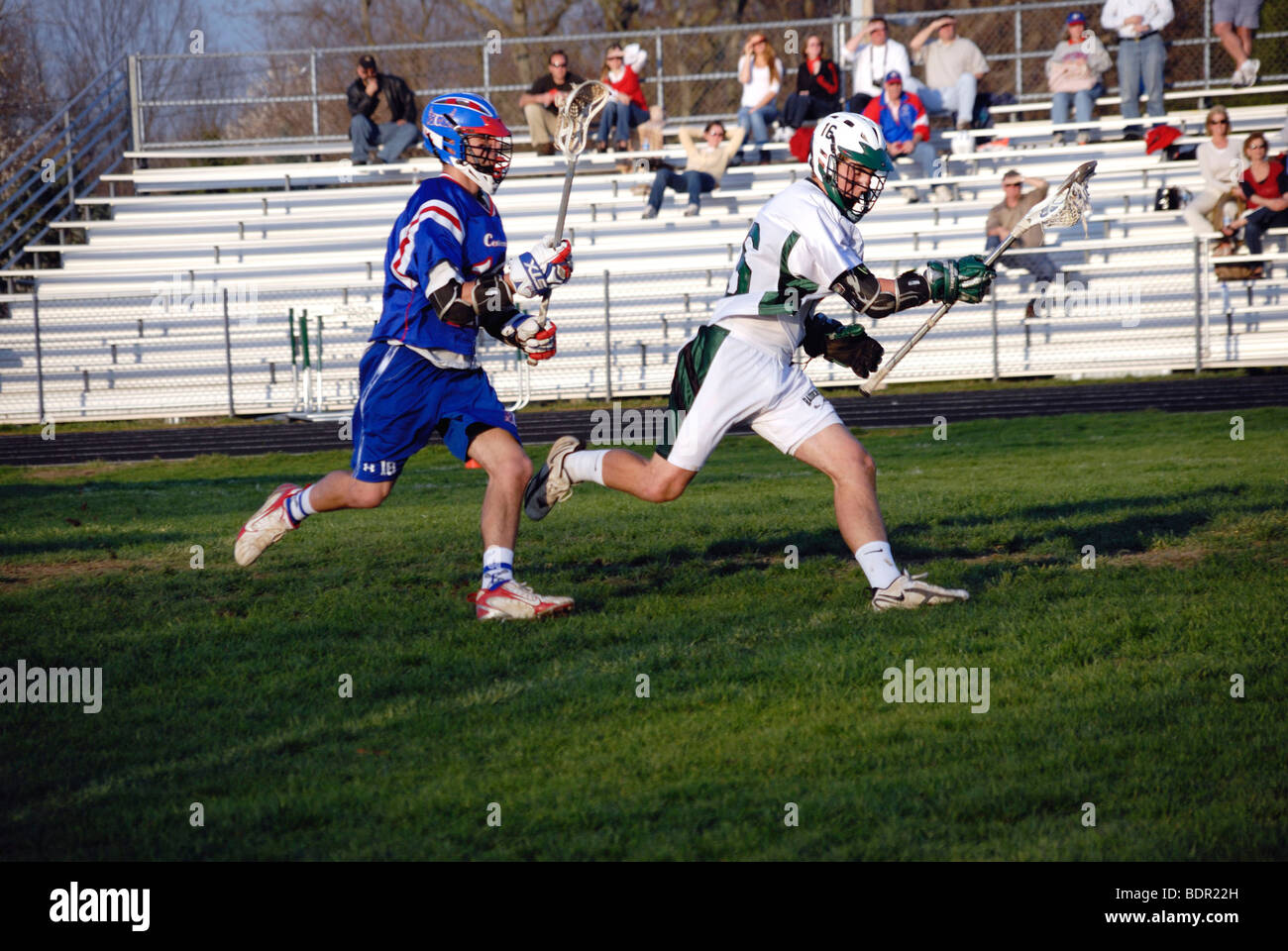 high school lacrosse Columbia, Maryland Stock Photo Alamy
