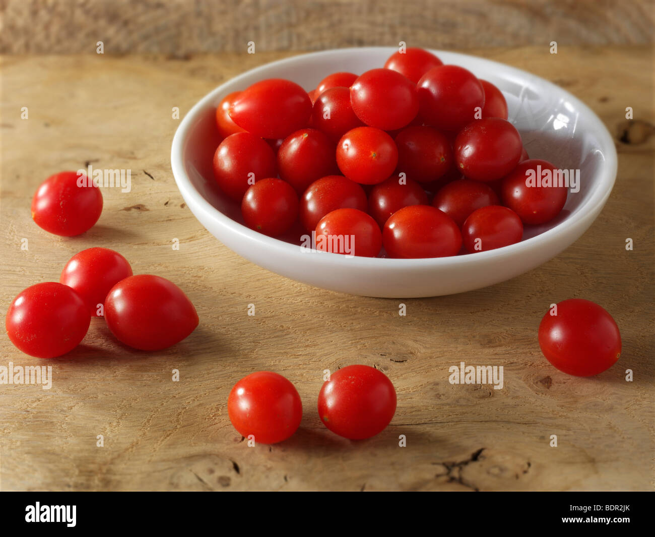 Fresh Tom Tom tomatoes Stock Photo
