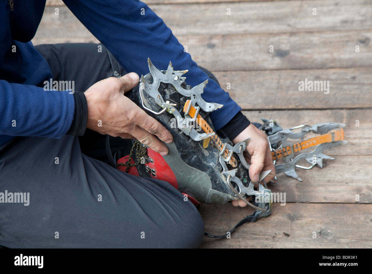 Crampons Stock Photo