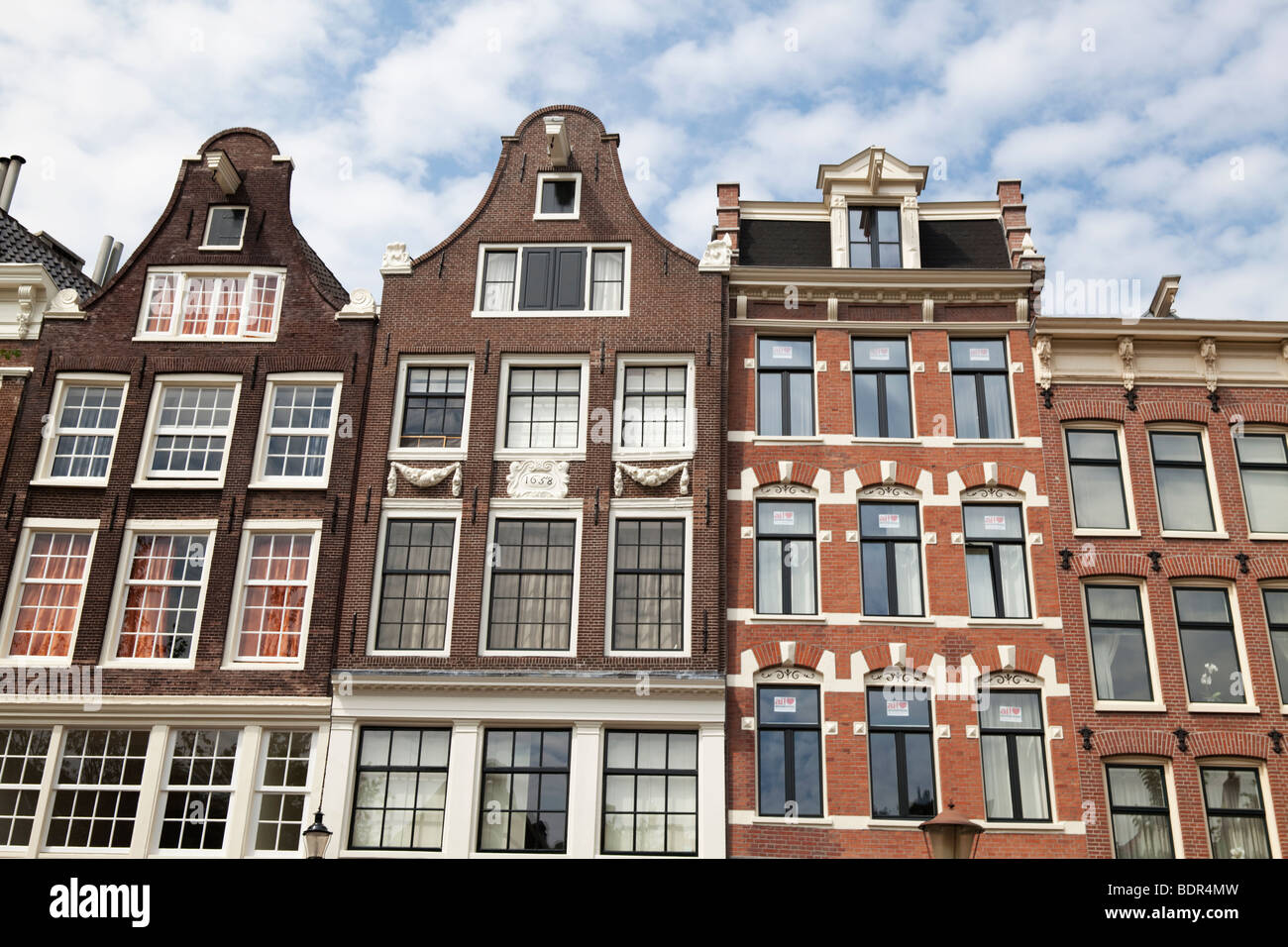 Traditional houses of Amsterdam, Holland Stock Photo Alamy
