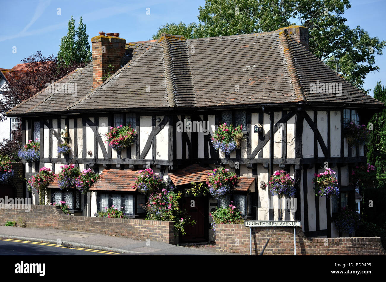 Tudor house, Borstal Hill, Whitstable, Kent, England, United Kingdom
