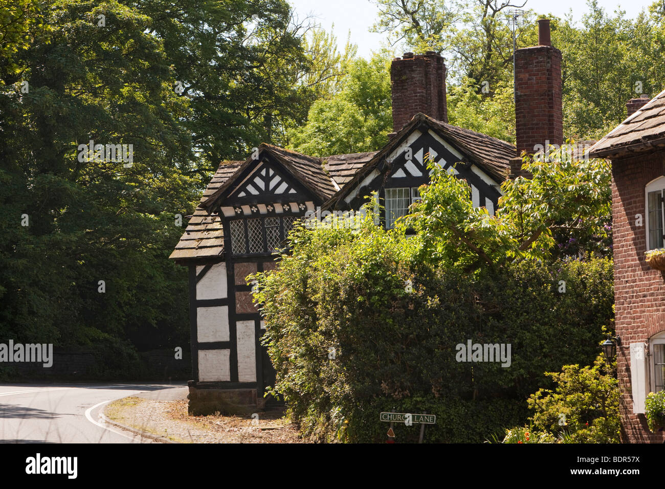 UK, England, Cheshire, Nether Alderley, Eagle and Child former Inn and