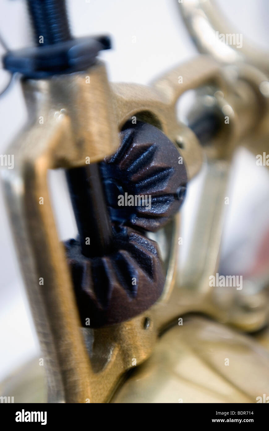 Detail of an old coffee machine Stock Photo Alamy