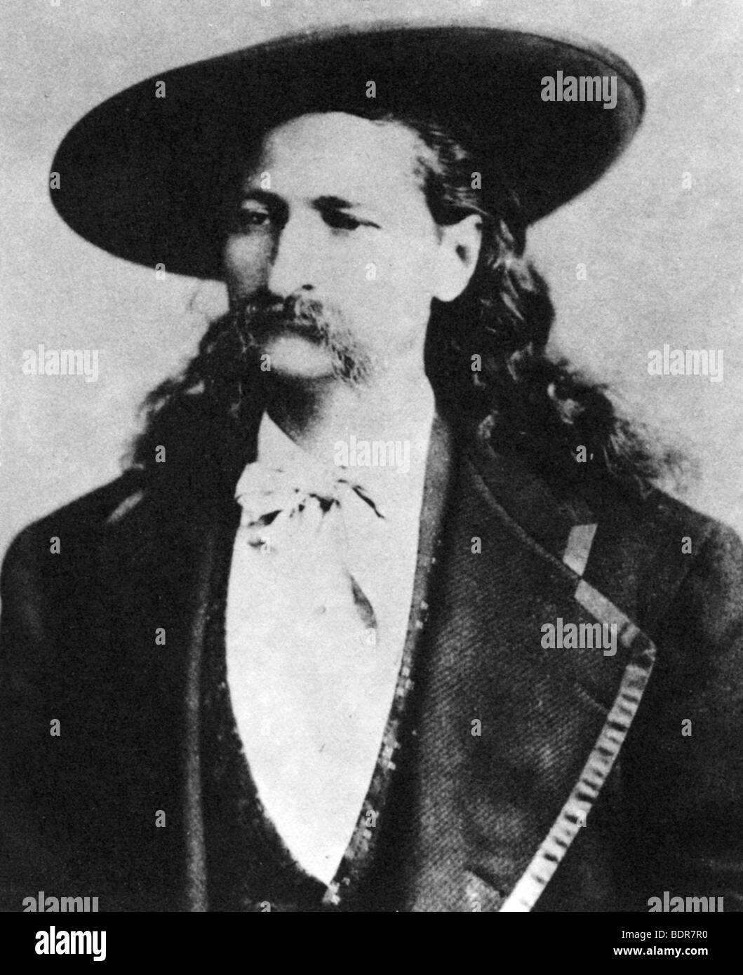 Wild Bill Hickock, American scout and lawman, 1873 (1954). Artist: Unknown Stock Photo