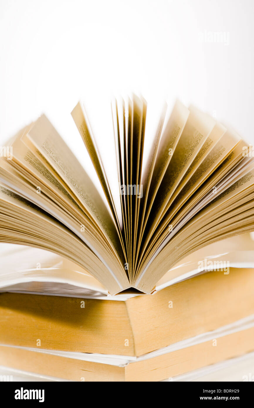 An open book Stock Photo Alamy
