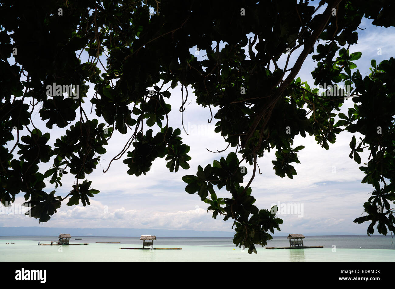 Duljo Beach bay, Panglao Island, Bohol, The Visayas, Philippines Stock ...
