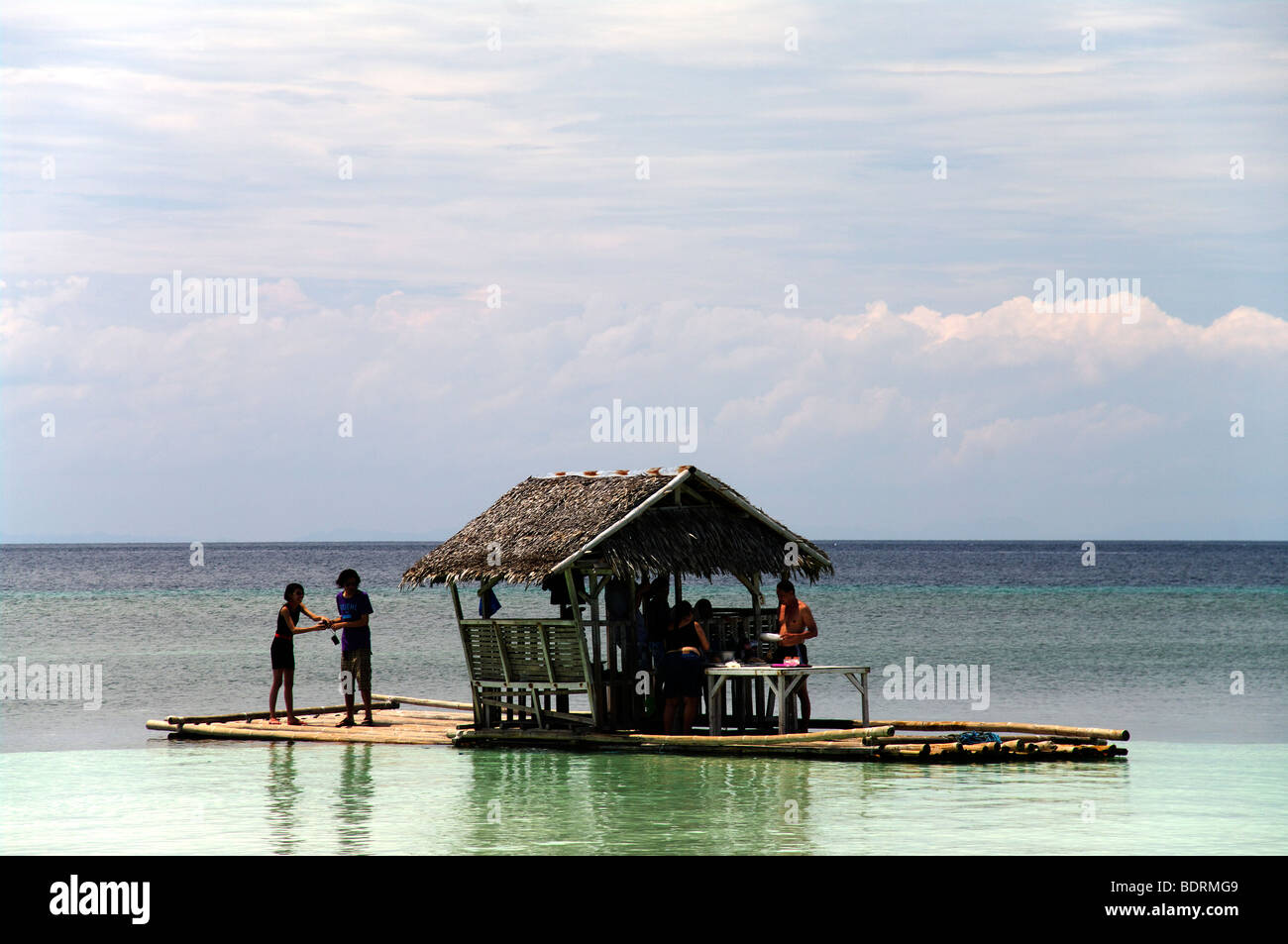 Duljo Beach bay, Panglao Island, Bohol, The Visayas, Philippines Stock ...
