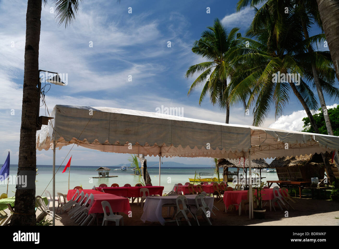 Duljo Beach, Panglao Island, Bohol, The Visayas, Philippines Stock ...