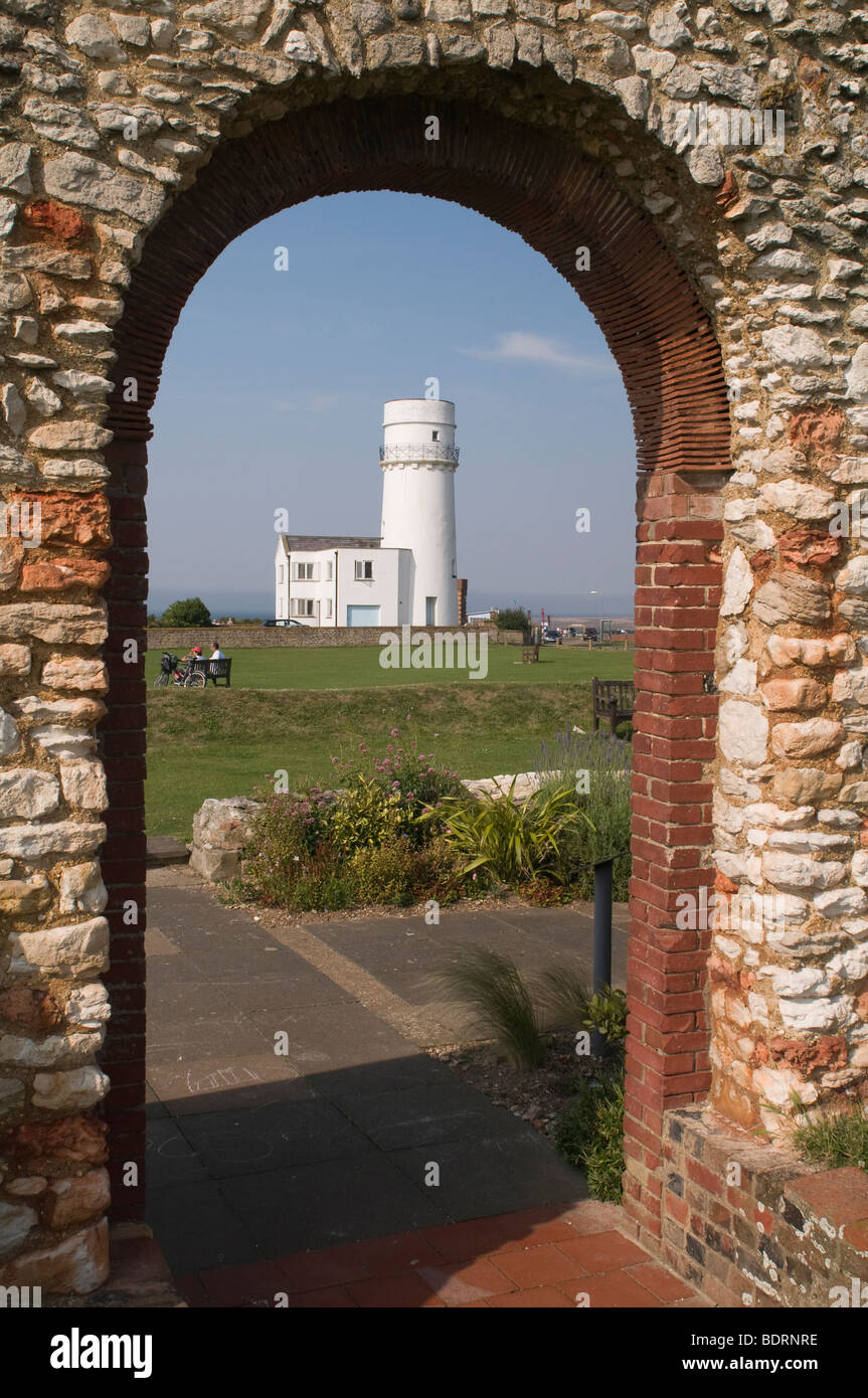 Lighthouse, St. Edmund's Point, Hunstanton, Norfolk Stock Photo - Alamy