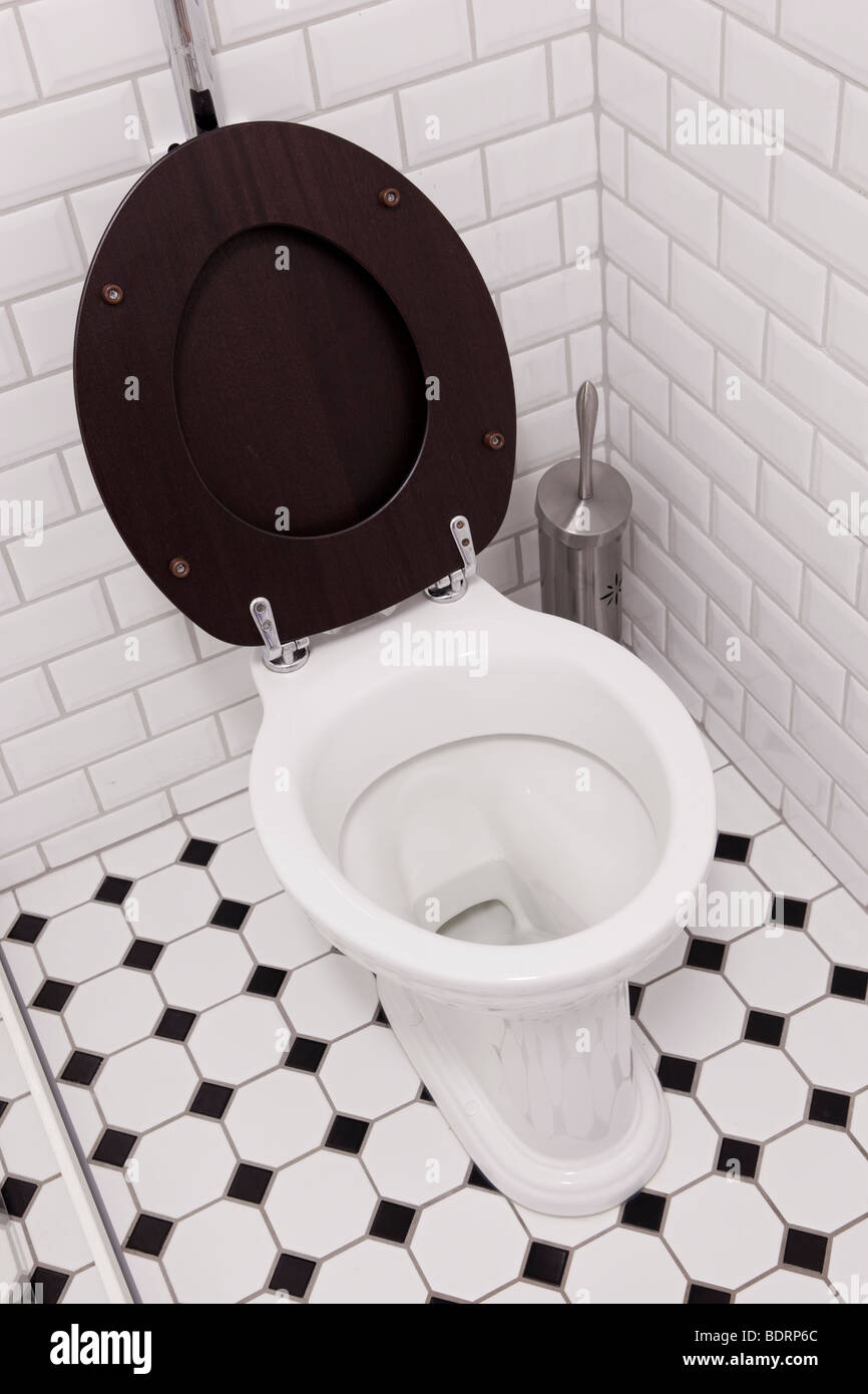 Toilet-seat. Stock Photo