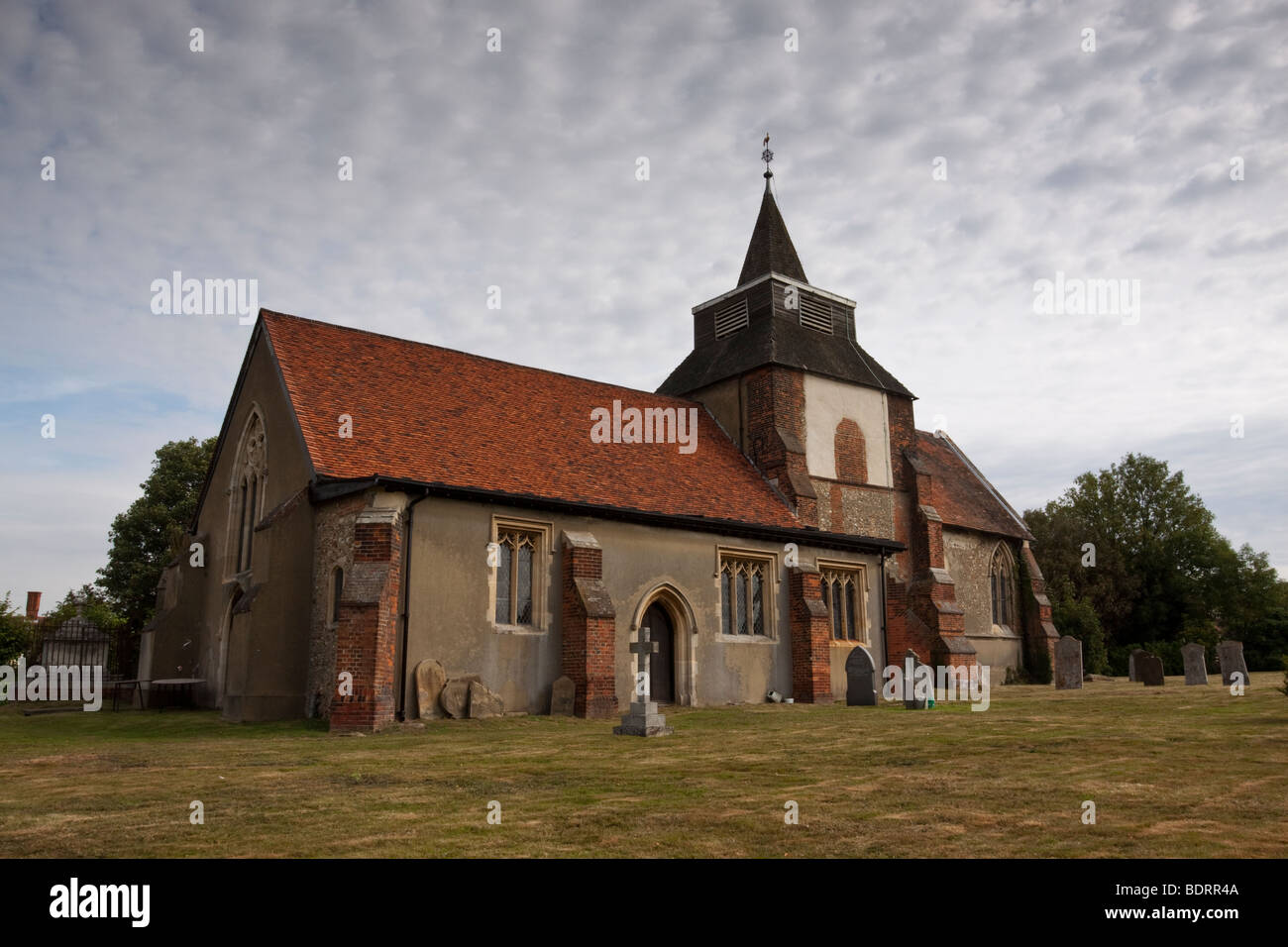 St Nicholas Church, Fyfield, Essex, UK Stock Photo
