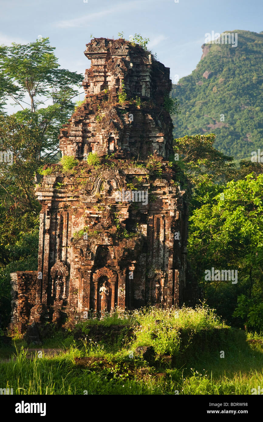 Ruins at My Son Vietnam Stock Photo