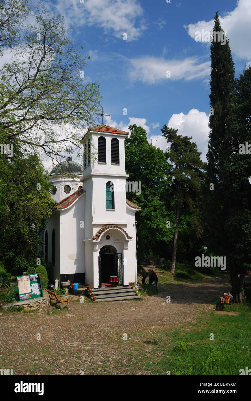 St. Theodor Tiron church, park Aiazmoto, Stara Zagora, Bulgaria Stock Photo