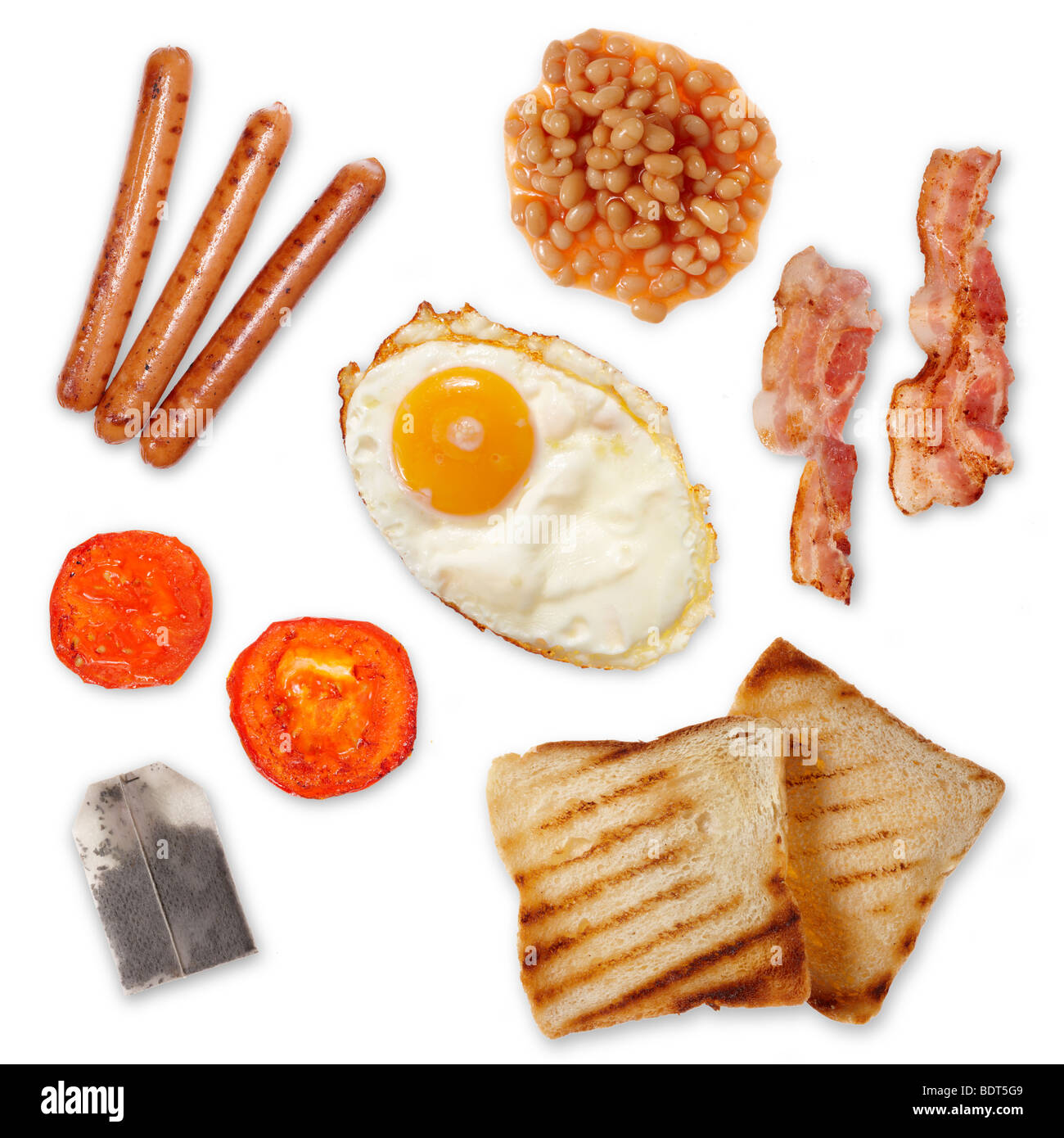 British Breakfast Stock Photo