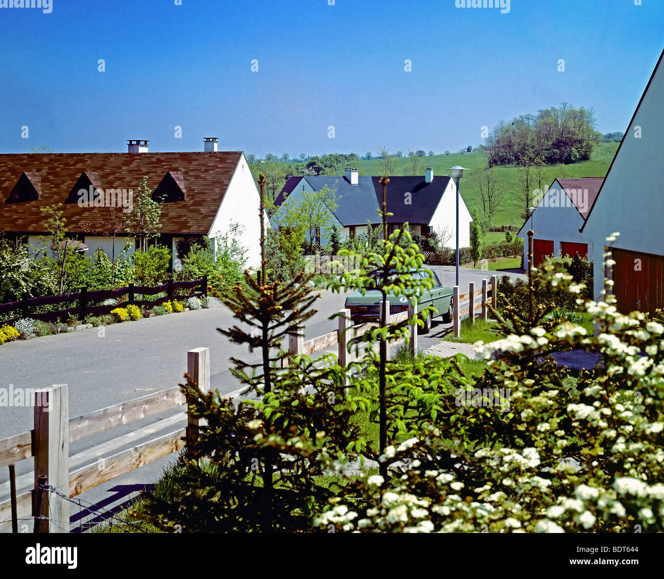 Home Development France housing development, Alsace, France Stock Photo - Alamy