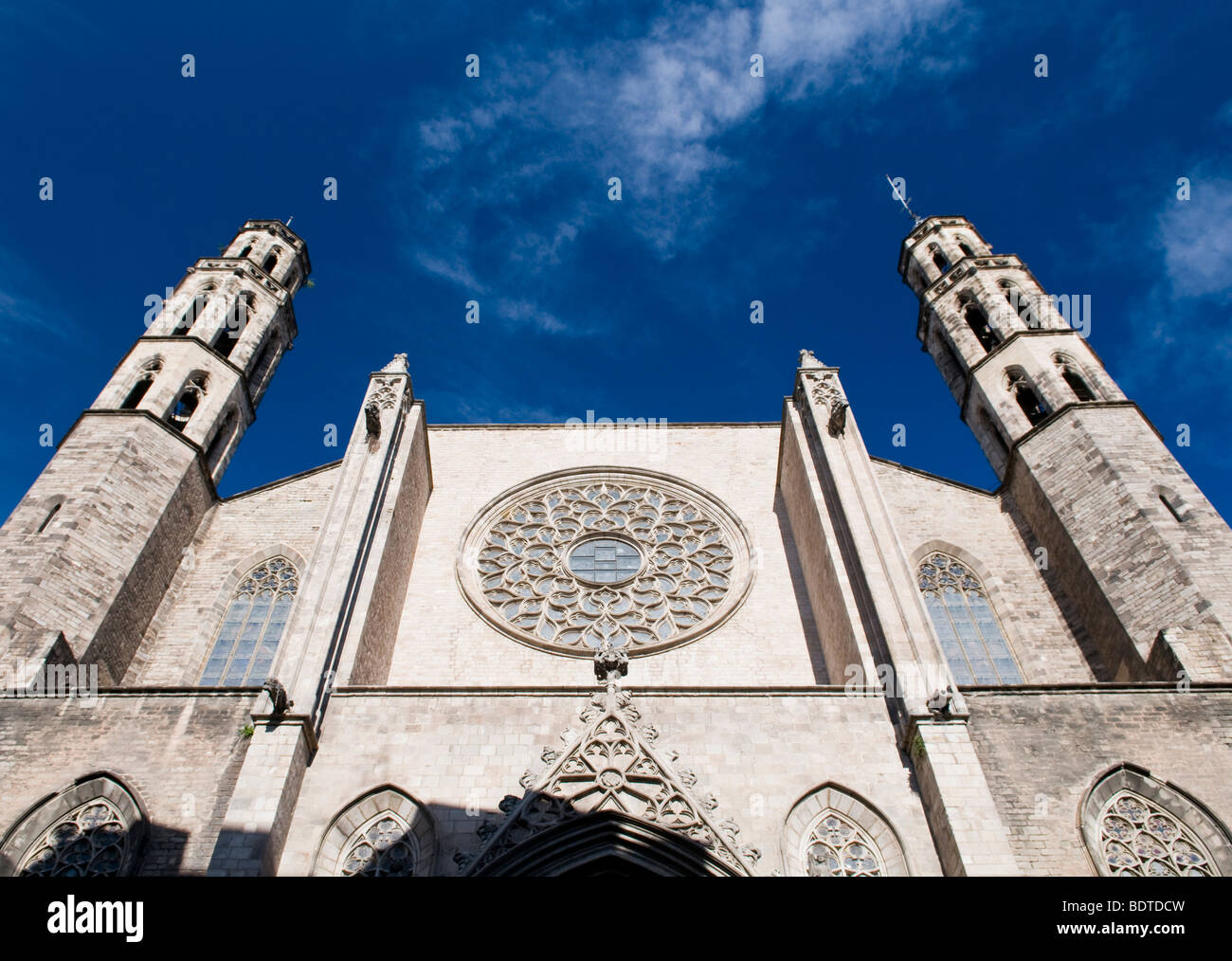 Iglesia De Santa Maria Del Mar High Resolution Stock Photography and ...