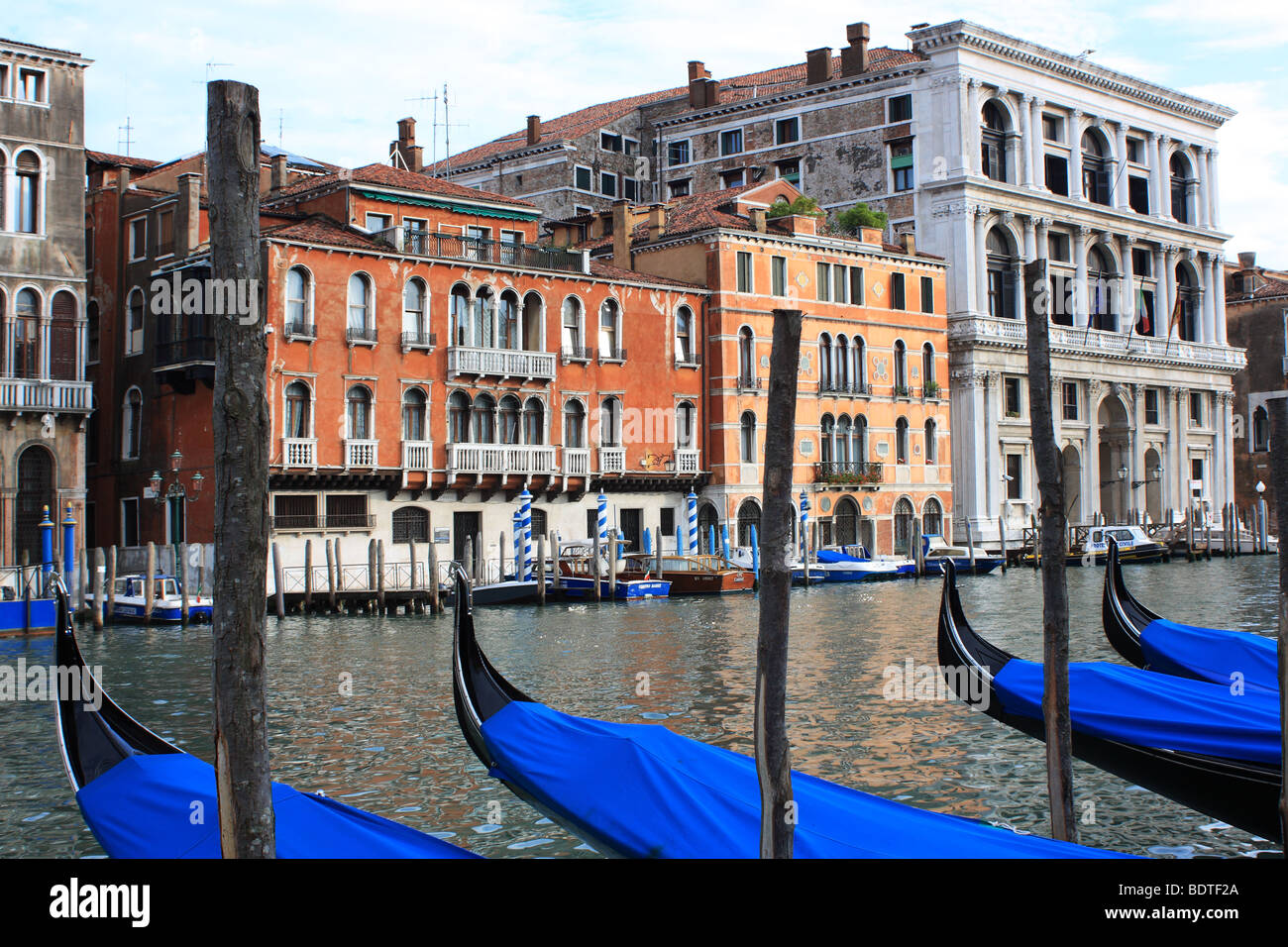 Grand Canal, Venise Italie Stock Photo
