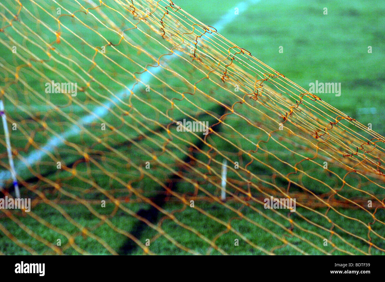 FOOTBALL NET TEXTURE Stock Photo Alamy