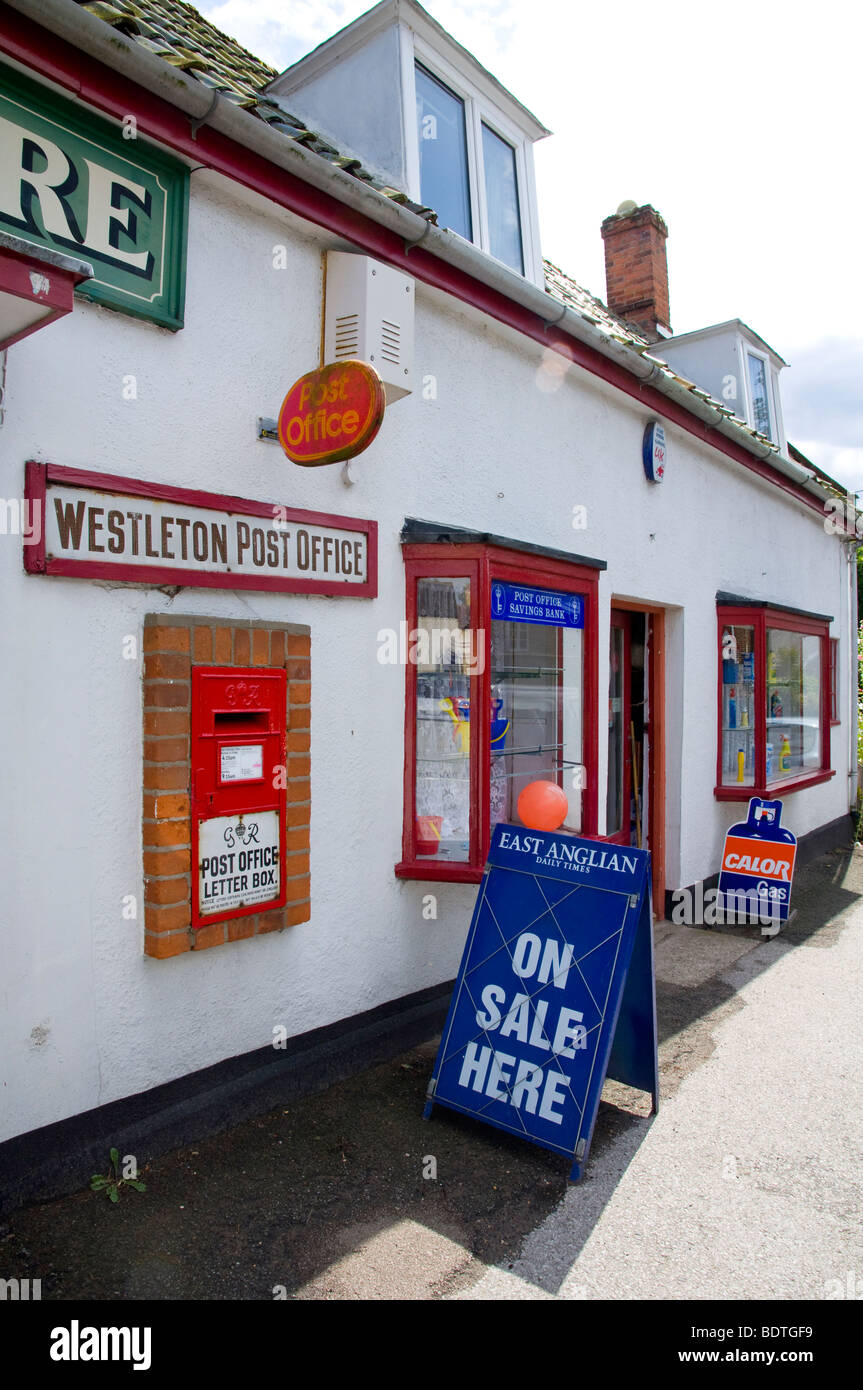 Westleton Post Office and Village Store, Suffolk, UK Stock Photo